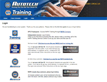 Tablet Screenshot of napatraining.com